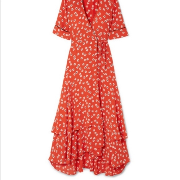 Ganni | Big Apple Dress size 6 / 38 - Picture 6 of 14